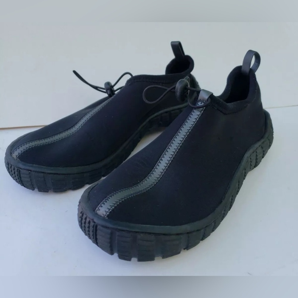 Hobie Water Shoes Men’s 8 Women’s 10 Black Neoprene Beach River Sports Non Slip